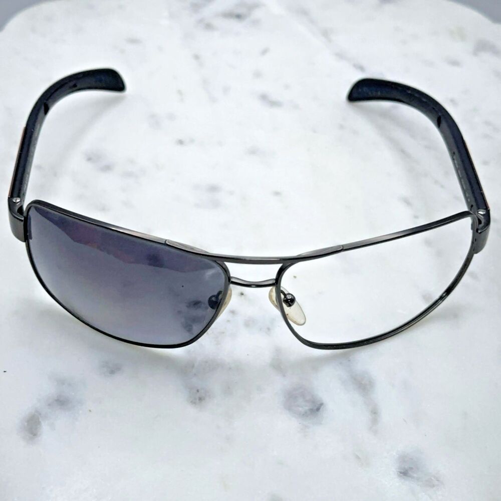 PRADA Sport Linea Rossa SPS 54I 7CQ5W1 Gunmetal Sunglasses FRAMES ONLY 65-14-125